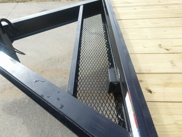 7x22 Equipment Trailer Dovetail Mini King Kong Ramps - Image 8