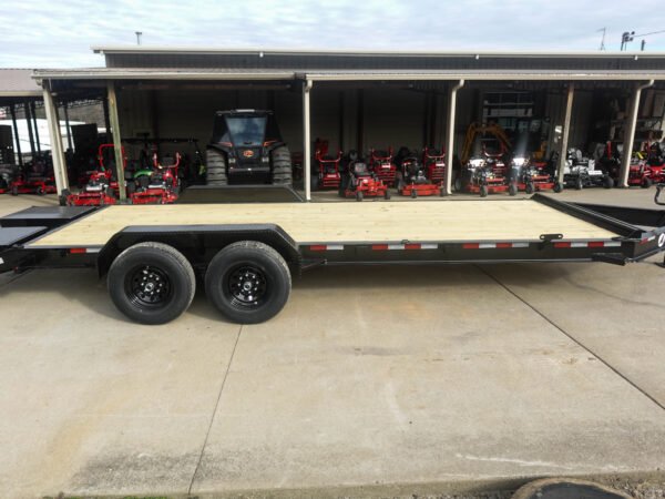 7x22 Equipment Trailer Dovetail Mini King Kong Ramps - Image 3