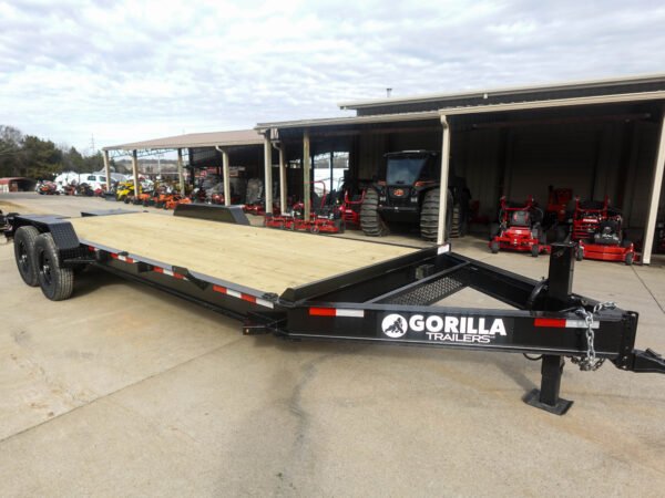 7x22 Equipment Trailer Dovetail Mini King Kong Ramps - Image 2