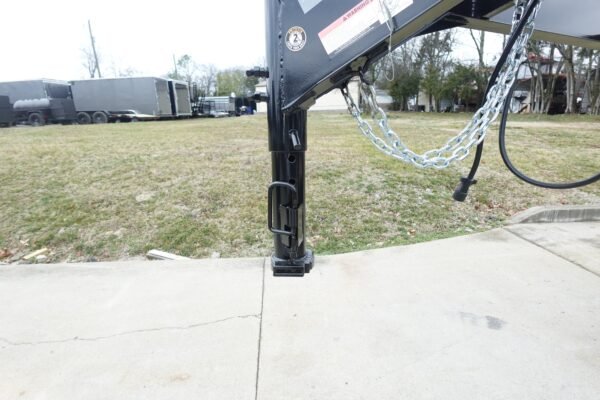 7x14 Gooseneck Equipment Trailer (2) 7K Axles with Stand-Up Ramps 14k Gvwr - Image 9