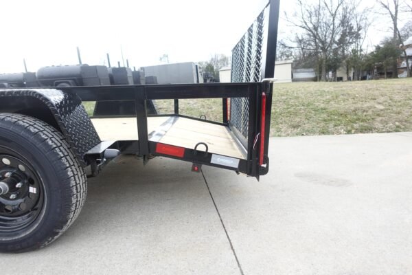 5x10 Utility Trailer Powder Coated Dovetail 3500lb Axle - Image 6