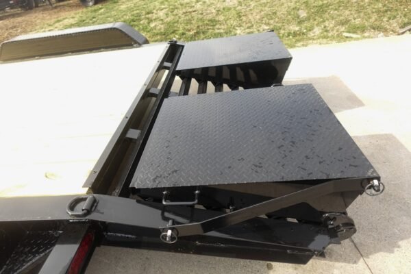 8.5x30 IBeam Gooseneck Deckover Trailer (2) 7K Axles King Kong Ramps 14K GVWR - Image 8