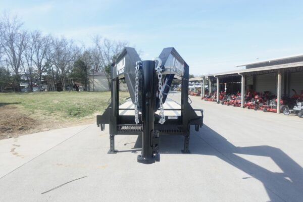 8.5x30 Gooseneck Deckover Dovetail Trailer (2) 10K Axles King Kong Ramps 20K GVWR - Image 2