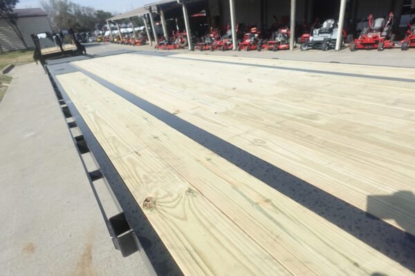 8.5x30 Gooseneck Deckover Dovetail Trailer (2) 10K Axles King Kong Ramps 20K GVWR - Image 7