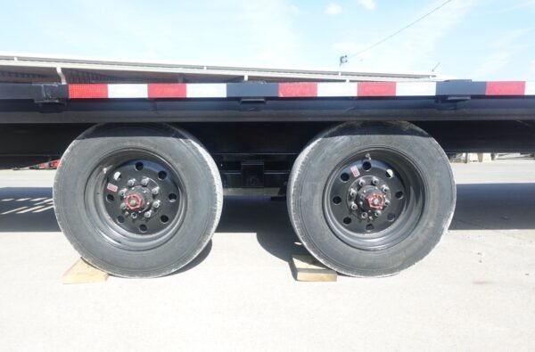 8.5x30 Gooseneck Deckover Dovetail Trailer (2) 10K Axles King Kong Ramps 20K GVWR - Image 8