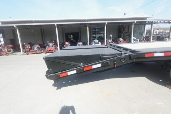 8.5x30 Gooseneck Deckover Dovetail Trailer (2) 10K Axles King Kong Ramps 20K GVWR - Image 9