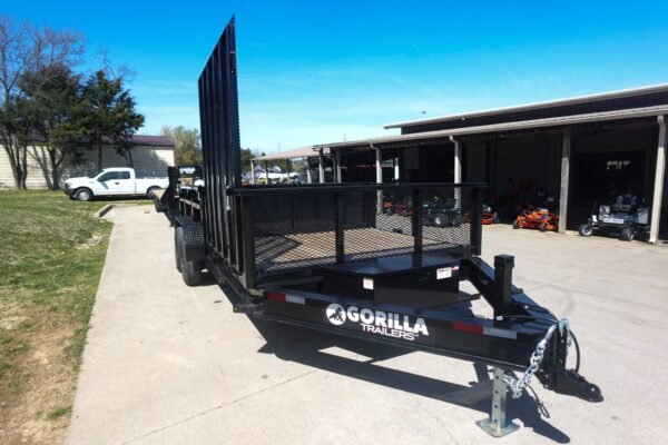7x16 IBeam Hybrid Hydraulic Dump Trailer with 2ft Sides (2) 6K Axles