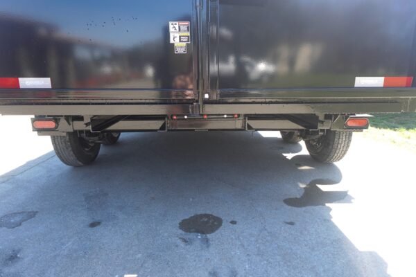 7x16 IBeam Hybrid Hydraulic Dump Trailer with 2ft Sides (2) 6K Axles - Image 6