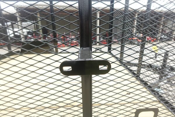 6.4x10 Utility Trailer with 4ft Mesh Sides 3500lb Axle Dovetail - Image 8