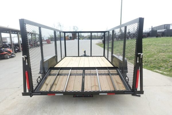 6.4x10 Utility Trailer with 4ft Mesh Sides 3500lb Axle Dovetail - Image 6