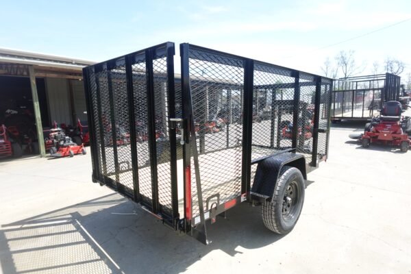 5x10 Straight Deck Debris Loader Utility Trailer (1) 3500lb Axle - Image 9