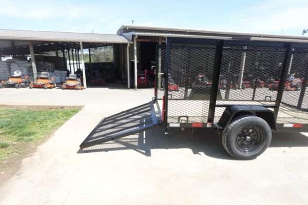 5x10 Straight Deck Debris Loader Utility Trailer (1) 3500lb Axle - Image 13