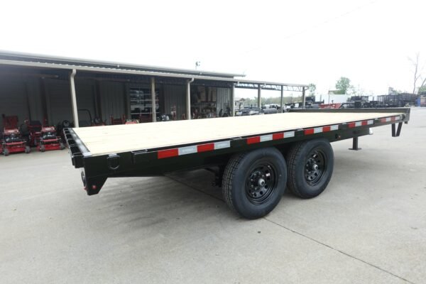 8.5x16 I-Beam Deckover Equipment Trailer 2 7k axles 14k GVWR - Image 11