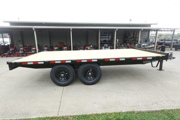8.5x16 I-Beam Deckover Equipment Trailer 2 7k axles 14k GVWR - Image 12