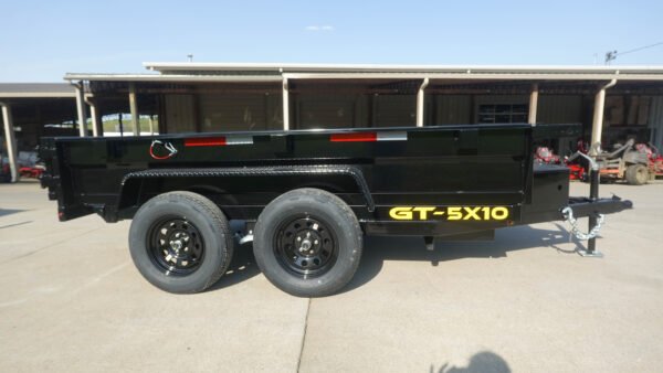 5x10 Hydraulic Dump Trailer Powder Coated with 16" Sides 7K GVWR - Image 5