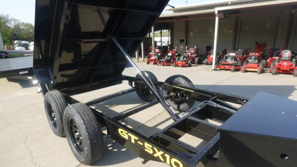 5x10 Hydraulic Dump Trailer Powder Coated with 16" Sides 7K GVWR - Image 10