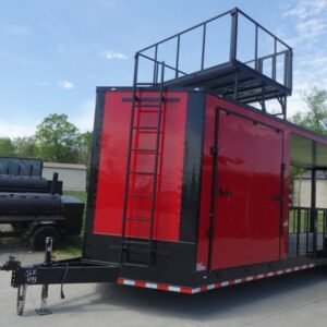 8.5' X 30' Hybrid Enclosed and Equipment Hauler