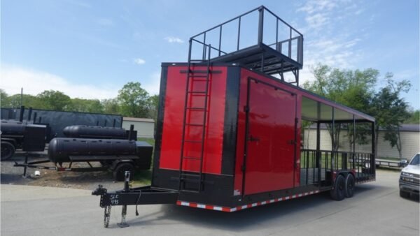 8.5' X 30' Hybrid Enclosed and Equipment Hauler