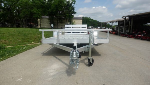 6.4' x 16' All Aluminum Utility Trailer Dual Axle Straight Deck 7K GVWR - Image 2