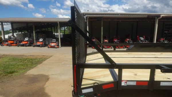 7x20 Heavy Duty Dovetail Utility Trailer Side Baskets (2) 5,200lb Axles Brakes - Image 5