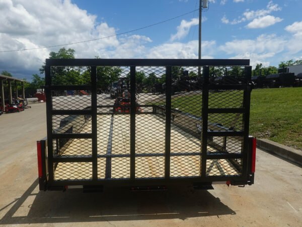 7x20 Heavy Duty Dovetail Utility Trailer Side Baskets (2) 5,200lb Axles Brakes - Image 8