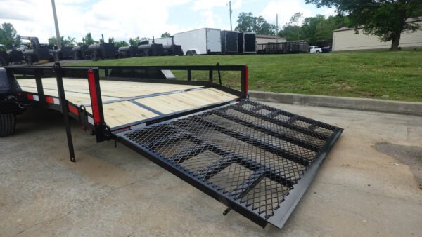7x20 Heavy Duty Dovetail Utility Trailer Side Baskets (2) 5,200lb Axles Brakes - Image 16