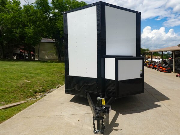 8.5' x 24' White Hybrid Trailer - Image 2