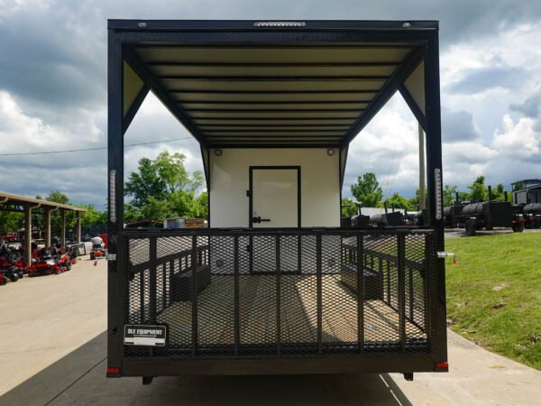 8.5' x 24' White Hybrid Trailer - Image 7