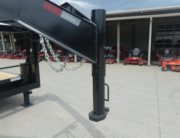 7x20 Gooseneck Equipment Trailer (2) 7K Axles with Brakes & Mini King Kong Ramps 14K GVWR - Image 12