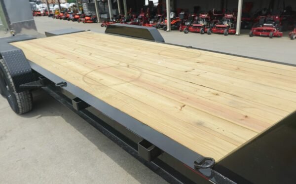 7x20 Gooseneck Equipment Trailer (2) 7K Axles with Brakes & Mini King Kong Ramps 14K GVWR - Image 13