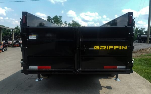 7x16 Telescopic Dump Trailer with 4ft Sides (2) 7K Axles 14k GVWR - Image 6