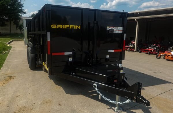 7x16 Telescopic Dump Trailer with 4ft Sides (2) 7K Axles 14k GVWR - Image 4