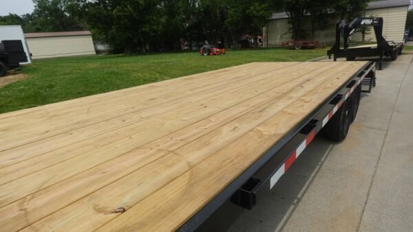 8.5x22 I-Beam Deckover Trailer (2) 7K Axles Stand-Up Ramps 14k GVWR - Image 13