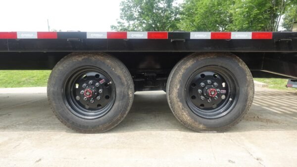 8.5x25 Gooseneck Deckover Dovetail Trailer (2) 10K Axles King Kong Ramps 20K GVWR - Image 13