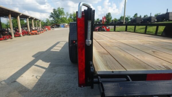 6.4x12 Straight Deck Utility Trailer 3,500lb Axles Tall Gate - Image 12