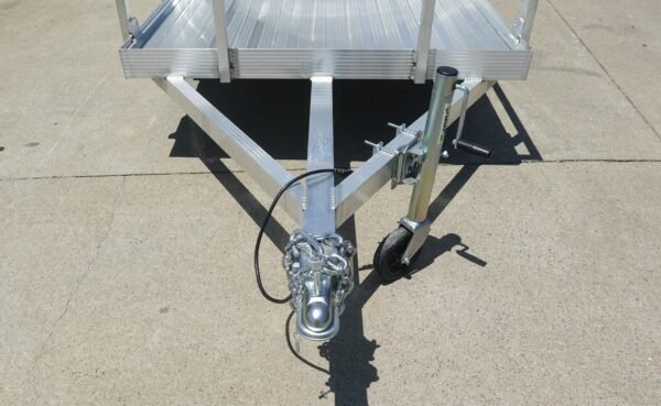 5' x 10' Aluminum Utility Trailer W Gate and Mag Wheels 3500lb Axle - Image 13