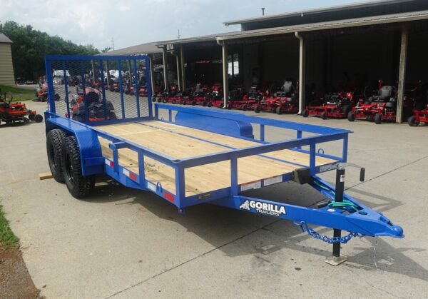 6.4x14 Straight Deck Off Road ATV/UTV Utility Trailer (2) 3,500lb Axles - Image 16