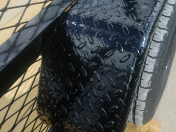 6.4x18 Straight Tail Utility Trailer 6ft Mesh (2) 3500lb Axles - Image 15