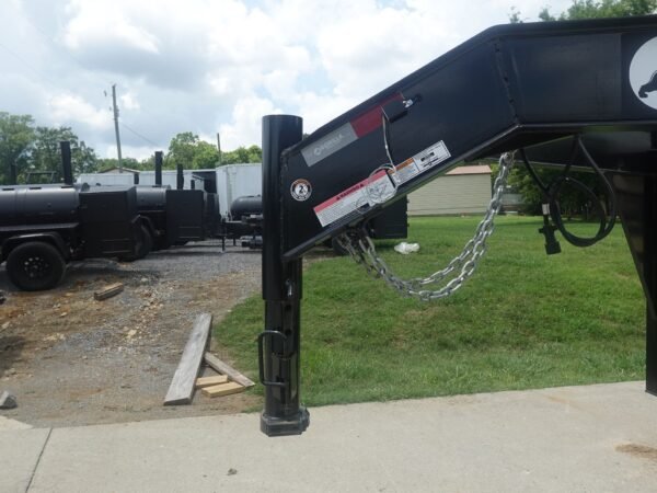 7x20 Gooseneck Tilt Car Hauler Trailer (2) 7K Drop Axles with Brakes 14K GVWR - Image 18
