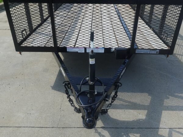 6.4x18 Utility Trailer with 2FT Mesh Sides & Gate (2) 3,500LB Axles GVWR 7K - Image 12