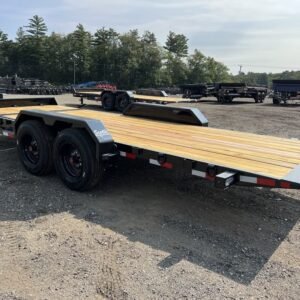 2024 Rice Trailers 7x20 16K Tilt Deck Equipment w/Spare Mount