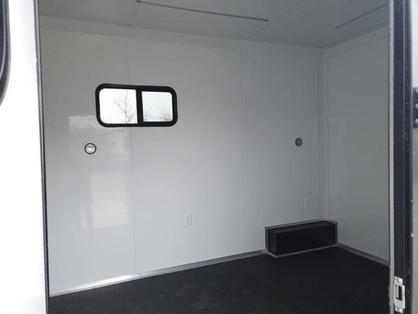 8.5' x 20' Charcoal Gray Custom Office Enclosed Trailer - Image 14