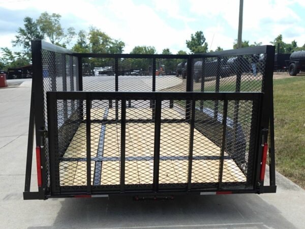 6.4x14 Dovetail Utility Open Deck Trailer (2) 3500 Axles Porta Potty and Portable Restroom - Image 5