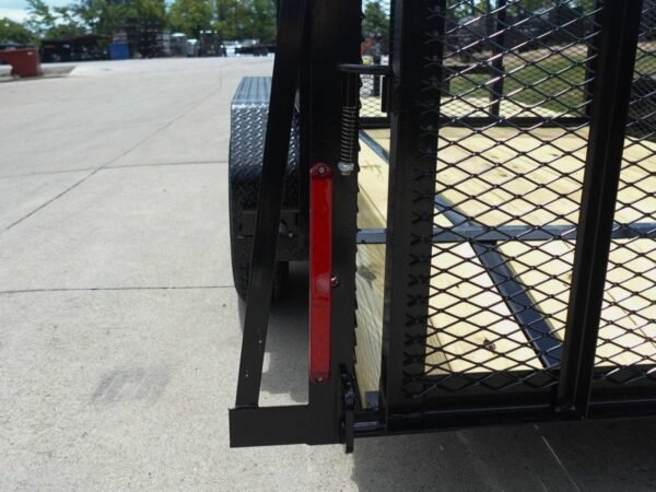 6.4x14 Dovetail Utility Open Deck Trailer (2) 3500 Axles Porta Potty and Portable Restroom - Image 16
