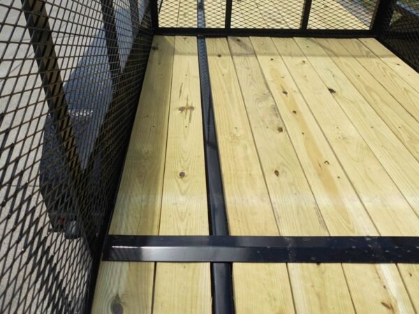 6.4x14 Dovetail Utility Open Deck Trailer (2) 3500 Axles Porta Potty and Portable Restroom - Image 18