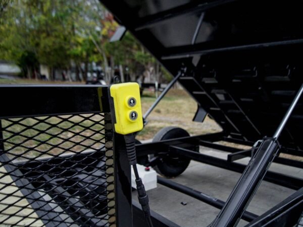 7x20 Hybrid Dump Utility Trailer with 3ft Sides Equipment (2) 7K Axles - Image 24