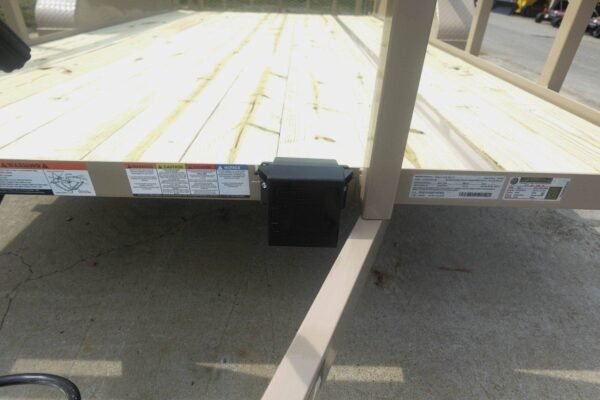 7x14 Straight Deck Tube Top Utility Trailer (2) 3,500lb Axles - Image 11