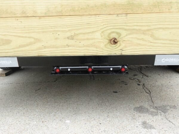 6.4x12 Straight Deck Utility Trailer 6ft Ladder Racks (2) 3500lb Axles - Image 10