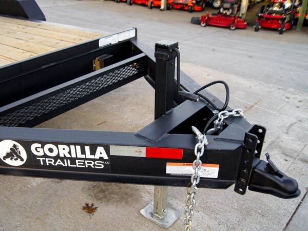7x14 IBeam Equipment Trailer (2) 5200lb Axles with Stand-Up Ramps 10K GVWR - Image 9