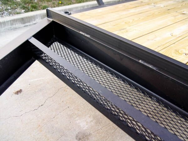 7x14 IBeam Equipment Trailer (2) 5200lb Axles with Stand-Up Ramps 10K GVWR - Image 10